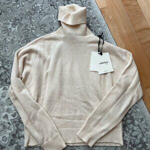 Ottod'ame Womens Turtleneck  Made In Italy 40% Wool, 30% Viscose, 20% Polyamide,